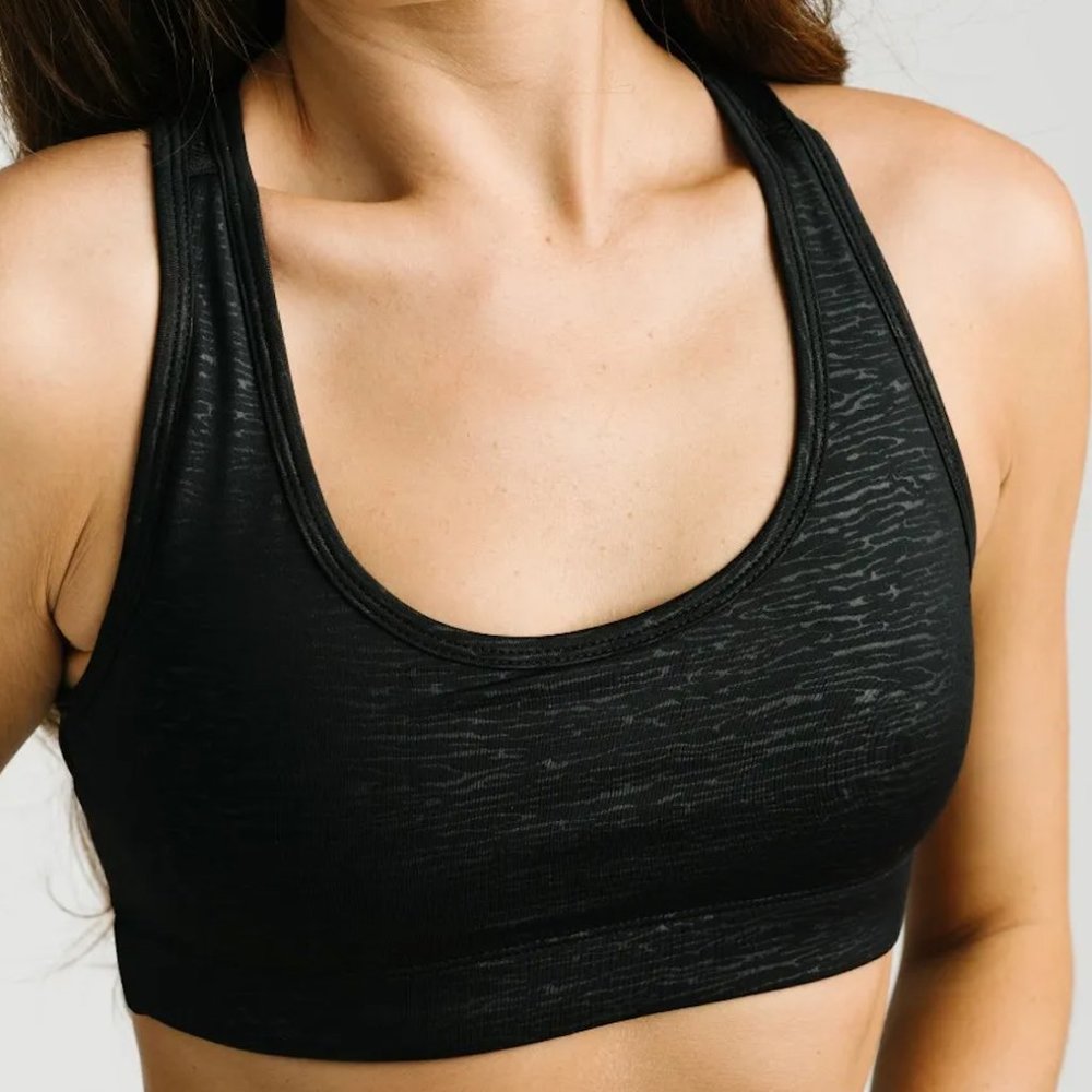 Zyia Black Bomber Bra XXL